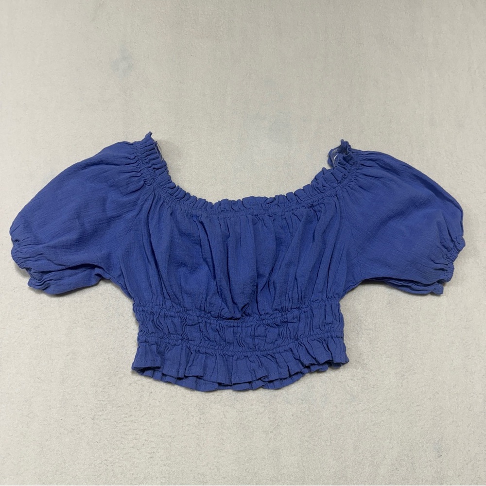 Purple Off-Shoulder Women's Top